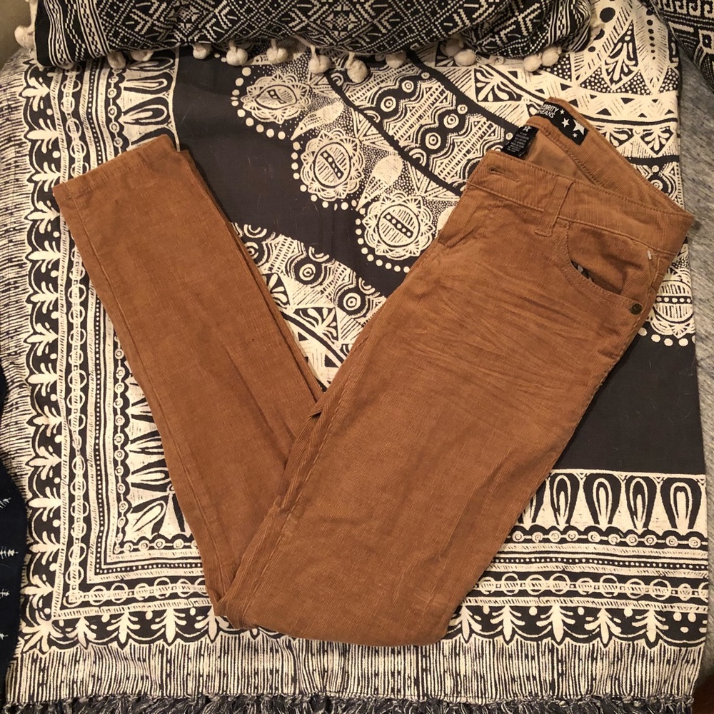 Brown corduroy pants